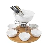 TOGEVAL 1 Set Salatwärmer Dipschalen Schalen Leichte Schicht Kerze Marmelade Für Mit Genuss Heiße Butter Behälter Teller Teller Aufwärmer Snackwärmer Boiler Lebensmittel