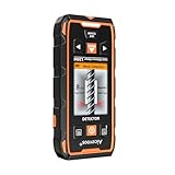 Aicevoos Leitungssucher Ortungsgerät - 2 in 1 Wand Scanner Detektor und 393Ft Laser Entfernungsmesser mit Mikroprozessor-Chip und HD LCD Display, Multifunktional Stud Finder