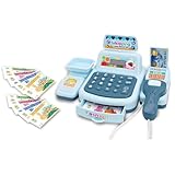 Registrierkassen-Spielset, Lernspielzeug, Kassierer-Rollenspiel, Kunststoff-Supermarkt-Kassenspielzeug für