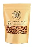 1 kg Rohe Haselnusskerne, Ganze Nüsse, Glutenfrei, Sojafrei