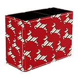 Stiftehalter für Schreibtisch, Stifteköcher, Stiftebehälter, Schreibwaren, Aufbewahrung, Make-up-Pinsel, Schreibtisch-Organizer für Büro, Schule, Zuhause, Weihnachten, Hirsch
