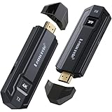 Lemorele 4K HDMI Wireless Transmitter and Receiver,5G HDMI Funkübertragung Supports 8 TXS to 1 RX,HDMI Funk zum Streamen von Video und Audio vom Laptop/PC/Kamera zum Monitor/Projektor/TV