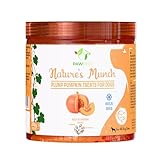 Vegane Leckerlis mit Einer Zutat: Kürbis (20 g) Haustierglas