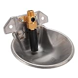 Automatischer Viehtränkespender aus Edelstahl, automatischer Tierwassernapf für Hunde, Pferde, Kälber, Hühner, Ziegen, Viehpferdetränkespender