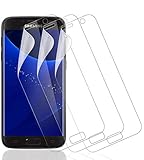 Wiestoung Schutzfolie für Samsung Galaxy S7, 3 Stück Samsung Galaxy S7 Folie, [Hochauflösend] [Ultradünn] [Blasenfreie] [Ultra HD] Weich TPU Folie für Samsung Galaxy S7 (Nicht Panzerglas)