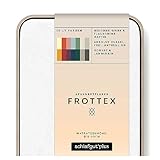 schlafgut Frottex Spannbettlaken bis 200x200cm, Frottee Full-White aus kuscheliger Baumwolle