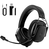 Gvyugke Gaming Headset Wireless, Type-C/A/Bluetooth 5.3 PS5 Headset für PC, PS5, Switch, Mac, Wireless Headset mit Mikrofon Kabellos