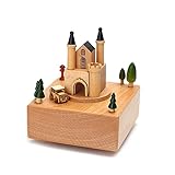 Karussell Spieluhr | Kreative Balletttänzerin Zug Kuchen Spieldosen - Klassische Spieluhr für Mädchen Weihnachten Geburtstagsgeschenk oder Schreibtisch Dekoration Ornament