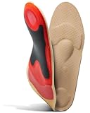 MEDICAL ALL DAY LEATHER - Orthopädische Einlegesohlen für Damen & Herren - Einlagen aus Leder zur Linderung von Schmerzen bei Knick-, Senk- und Spreizfuß - Atmungsaktive & langlebige Schuheinlagen