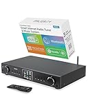 Radio DAB Plus Internetradio WLAN Tuner | DAB+ Internet Radio Receiver | Empfänger für Stereoanlage | Internetradio Adapter HiFi-Tuner mit Spotify Connect & Podcasts | MAJORITY Fitzwilliam (Schwarz)