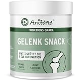 AniForte Gelenk Snack für Hunde 300g mit Grünlippmuschel für die Gelenke, hoher Hühnchen Fleischanteil, Funktionssnack getreidefrei statt Gelenktabletten für Knochen & Gelenke