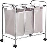 Amazon Basics - Wäschesortierer mit 3 Taschen