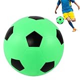 Leiser Fußball – Leichter, weicher und leiser, federnder Sportfußball mit hoher Dichte | Hallenfußball, unbeschichteter weicher Fußball mit hoher Dichte für den Sport