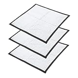 GALPADA 3 Stück Reptilien Heizmatte Reflektierender Thermofolie Gleichmäßige Wärmeverteilung Langlebig und Sicher für Echsen Schlangen und Terrarien Vielseitig Einsetzbar