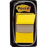 Post-it I680-5 Index 1 Spender à 50 Haftstreifen (25,4 x 43,2 mm) gelb, (1er Pack)