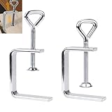 Hochleistungs C Klemme, 2 Stück C Klemme, C Zwingen Schraubklemme, Justierbare Breite Workbench Clamp, Tischklemme C Zwinge Schraubklemme,Trägerklemme Fixierzange, für Holzarbeiten Klemmen