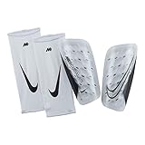 Nike Unisex Shinguard Mercurial Lite, White/White/Black, DN3611-100, M