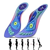 Orthopädische Akupressur-Einlegesohlen für Männer & Frauen, Reflexzonenmassage Fußeinlagen zur Schmerzlinderung, bequeme Unterstützung für den täglichen Gebrauch (Neue Rosa, M(40-43))