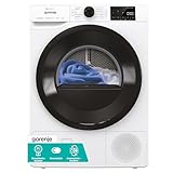 Gorenje DPNE82/GN Trockner/Kondensation mit Wärmepumpe / 8kg / 16 Programme/WIFI/Made in Europe/WaveActive Trommel/TwinAir/Feuchtesensor/Naturedry/LED Display/EEK: A++
