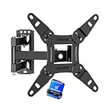 GRIFEMA GB1008-2 TV Wandhalterung Fernseher für 13-43 Zoll, Fernseher Halterung Schwenkbar Neigbar Ausziehbar Universal, bis zu 20kg, Max. Vesa 200x200mm, TV Halterung 180 Grad Drehbar