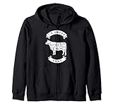 Lustiges Grill-Pellet Smoker Chef Geschenk Kapuzenjacke