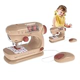 Einsteigernähmaschine, Kindernähmaschine | Kleine Nähmaschine, batteriebetriebene Nähmaschine,Einfache Nähmaschine mit Zubehör, Kindernähmaschine für Kinder, und Mädchen