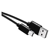 EMOS USB-Kabel 2.0, USB A auf Mini-B-Stecker, 2 A, 2 Meter Ladekabel, für PS3, PS2-Controller