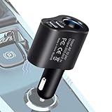 Kfz-Ladegerät-Splitter | Auto-Splitter-Adapter | Smart D-ual Ladesteckdose | Schnellladeanschluss | 80 W Hochleistungs-Kfz-USB-Handy-Ladegerät für LKWs, Autos, Smartphones