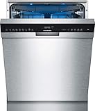 Siemens SN45ES57CE iQ500 Unterbau-Geschirrspüler / D / 85 kWh / 14 MGD / Smart Home kompatibel via Home Connect / varioSpeed Plus / Glas 40° Programm