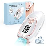 IPL Geräte Haarentfernung Laser mit Kühlfunktion, 999,900 Lichtimpulse, 5 Energiestufen, Schmerzfreie IPL Haarentfernungsgerät für Frauen, Männer, Gesicht, Achseln, Beine und Körper