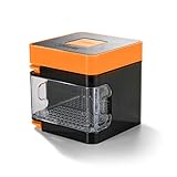 Genius Nicer Dicer Spicy | 4 Teile | Gemüseschneider | Allesschneider | Zwiebelschneider Farbe Orange, A34156