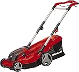 Einhell Akku-Rasenmäher GE-cm 36/37 Li-Solo Power X-Change (36 V, 37 cm Schnittbreite, bis 400 m², 45L Grasfangkorb, 25-75 mm Schnitthöhe, ohne Akku)