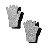 Celavi Unisex Kinder Magic Gloves Handschuhe, Grau, 7 EU