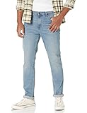 Amazon Essentials Herren Slim-Fit-Comfort-Stretchjeans - Auslauffarben, Hellblau, 36W / 36L