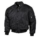 MFH US CWU Fliegerjacke - Schwarz Größe L