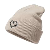 Saingace WintermüTze GefüTtert Damen Fleece Handschuhe Damen StoffmüTze Herren Herren MüTze Winter XXL SchlupfmüTze Kinder Winter Jungen Purple Hat MüTze Winter SchirmmüTze Damen Winter