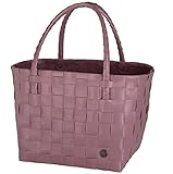 Handed By Handgewebt Paris shopper Tasche, Rosa (Rustic Pink), 27 x 31 x 24 cm