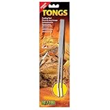 Exo Terra PT2075 Tongs feeding tool, Futterpinzette, Fütterungszange, aus hochwertigem Edelstahl, 1 Stück (1er Pack)