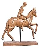 WQQLQX Statue Ritter Dekoration Statue Dekoration Skulptur Home Schmuck Handwerk Trojanische Puppe Figuren Kunst Dekoration Zubehör Geschenkanzeige Requisiten Skulpturen