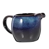 CRAFTHROU Milchbecher Aus Keramik Behälter Für Kaffeesahne Spender Espressotassen Kaffee-sirup-glas-server Sahnehäubchen Luftdicht Milchausgießer Milchkännchen Klein Zinn Kaffeetassen Kessel