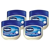Vaseline Original Hautschutz, Hautpflege bei rissiger, trockener Haut und Ekzemen 4 x 100 ml