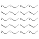 GARIOUANS 20 Stück Vierbeinige Eisenschnallen für Sonnenschirmdach Robuste Baldachinbefestigung Wetterfeste Pavillon Eisenverbindungen Einfache Montage für Gartenzubehör