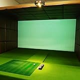 Golf-Simulator für Zuhause 3 * 1 M/9,8 * 3,3 Ft Golf Simulator Impact Screens, Tragbare Indoor-Training Impact Projektionsleinwand, For Golf-Übungen Home Practice Projektionsleinwand For Golf-Training