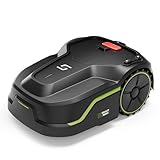 SUNTEK Mähroboter I600+, Rasenmäher Roboter mit Smart Routenplanung für Rasenflächen bis 600 m², Mehrzonen-Management, Begrenzungskabel, APP Bedienbar, Steigung 35%