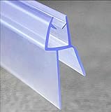 Aica Sanitär 90cm Duschtürdichtung Dichtung Duschabtrennung Duschkabine Gummilippe Dusche Wasserabweiser für 4-8mm Glas