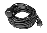 Brüder Mannesmann Verlängerungskabel, outdoor, 15m, IP44 | M12976