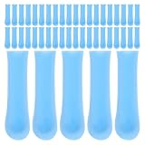 SHERCHPRY 150 Stück Weiche Silikon Ohrenschmalzentferner Ersatzaufsätze 12X35mm Sanfte Flexible Ohrreinigungsaufsätze für Sichere Ohrenpflege bei Erwachsenen und Kindern