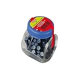 herlitz Tintenpatronen im Glas, 50 Stück, königsblau, kompatibel für Standard-Füller