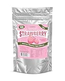 Guetella Gefriergetrocknete Erdbeeren, 300g Obst in Scheiben, 100% Trockenfrüchte, natürlich, frei von Zusatzstoffen, höchste Qualität, Erdbeerchips, vegan, Snacks, reines Obst