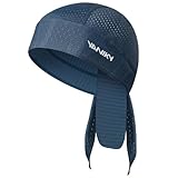 YANIKY Sports Bandana Cap UV Schutz Atmungsaktive Kopftuch Herren Damen Schnelltrocknend Durag Unter Helm Für Sommer Outdoor Sportarten Laufen